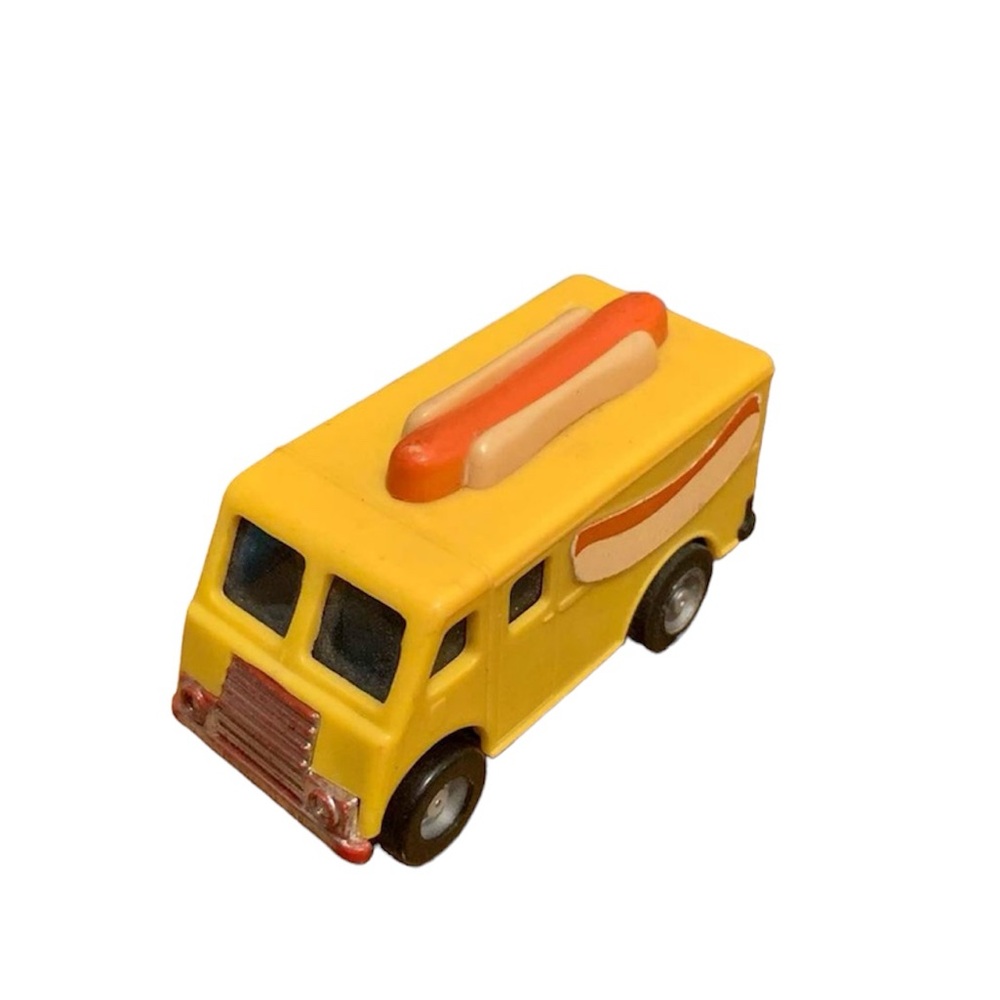 Micro Vintage 1976 Mighty Mo Big Bologna Van Ideal Friction Toy